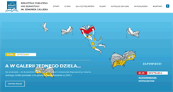 Desktop Screenshot of biblioteka-szamotuly.pl